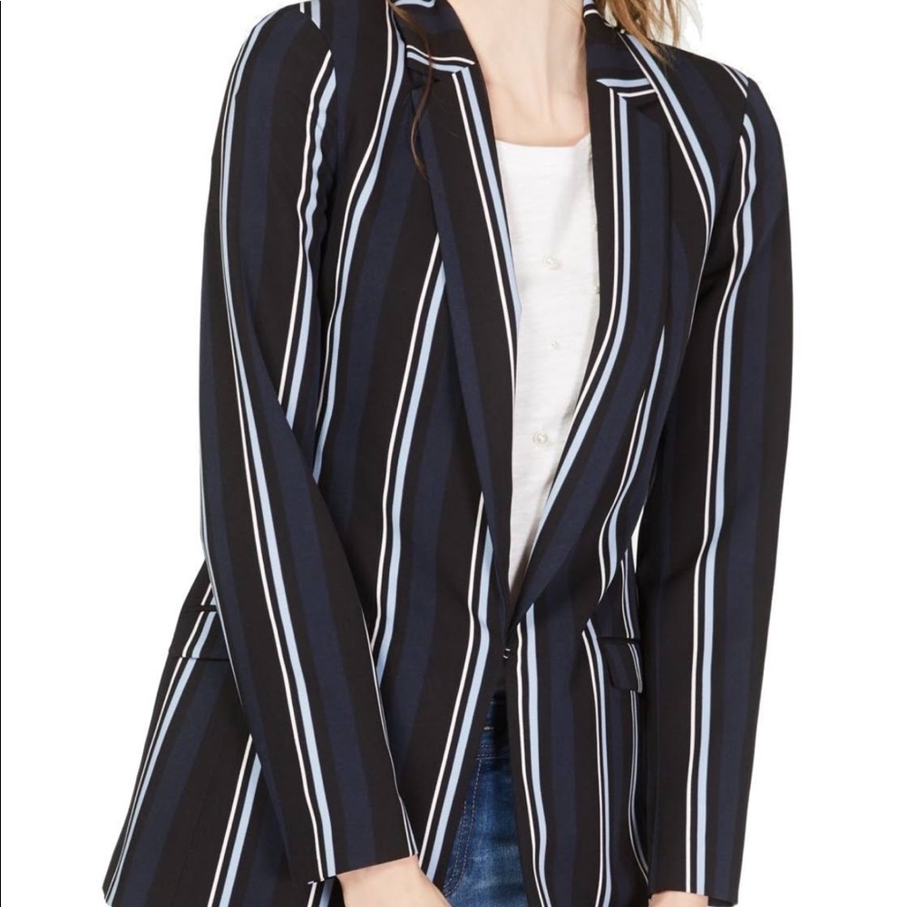 INC Women’s Striped Blazer Jacket